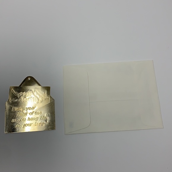 LilliKins vintage metal & paper card Christmas - Picture 3 of 13